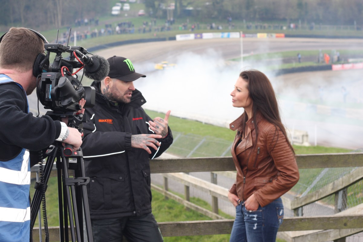 Interviewing British Drift car racer Shane Lynch